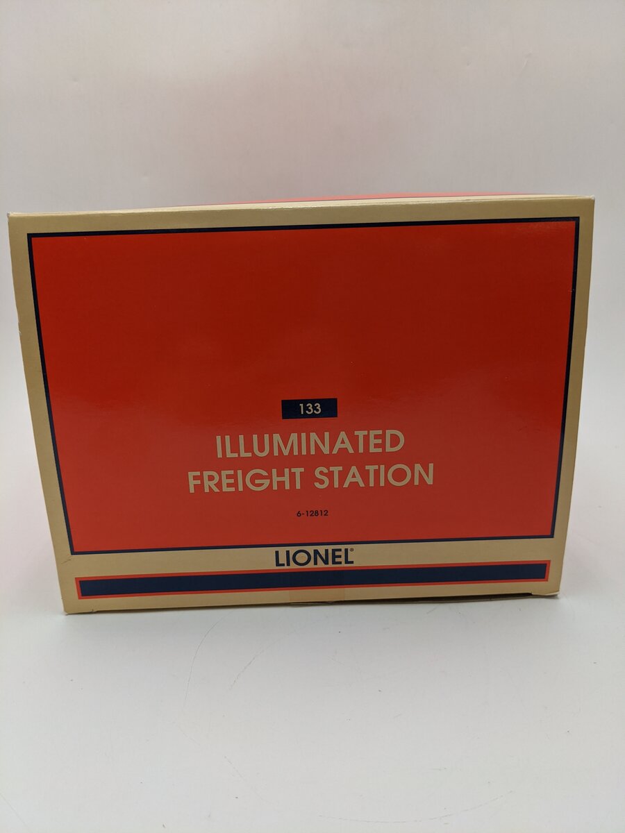 Lionel 6-12812 O Illuminated Freight Station EX/Box