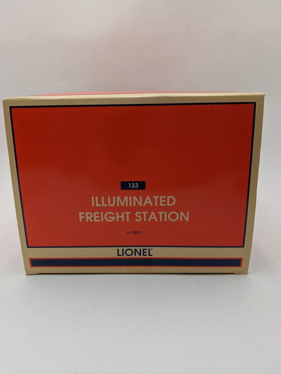 Lionel 6-12812 O Illuminated Freight Station EX/Box