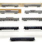 Model Power & Trix N Scale Assorted Passenger Cars [9] EX