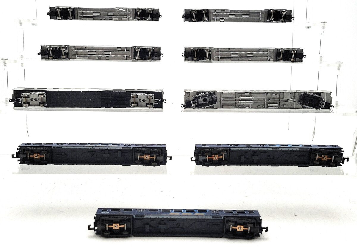Model Power & Trix N Scale Assorted Passenger Cars [9] EX