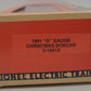 Lionel 6-19913 O Gauge Christmas 1991 Boxcar EX/Box