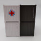 Evemodel O Scale Medical Aid 20ft Shipping Containers [4] EX