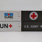 Evemodel O Scale Medical Aid 20ft Shipping Containers [4] EX