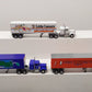 Lionel O Assorted Tractor & Trailer [3] EX/Box