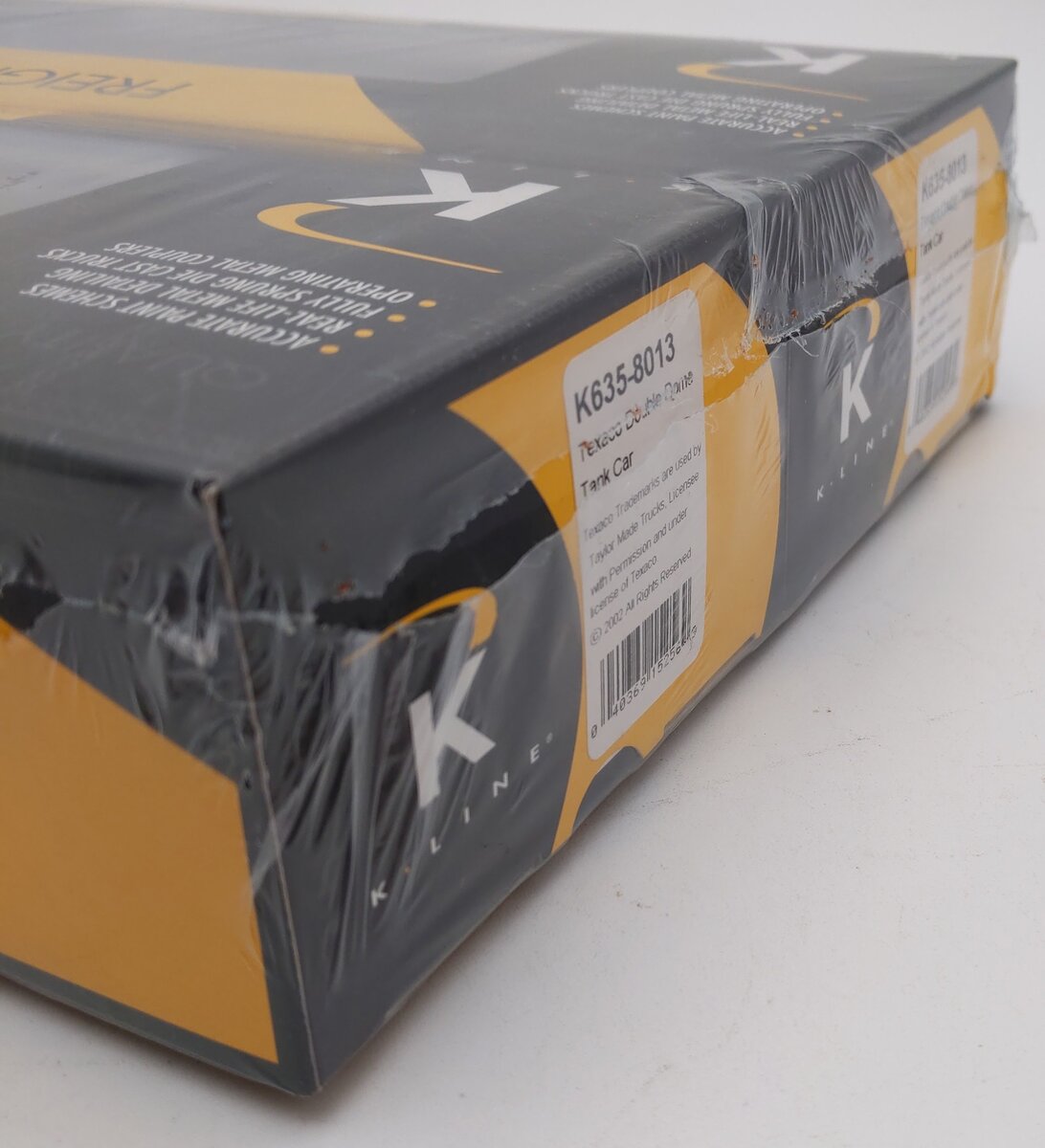 K-Line K635-8013 Texaco Double Dome (2) Tank Car Set MT/Box