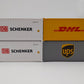 Evemodel O Scale Mixed Generic 20ft Shipping Containers [4] EX