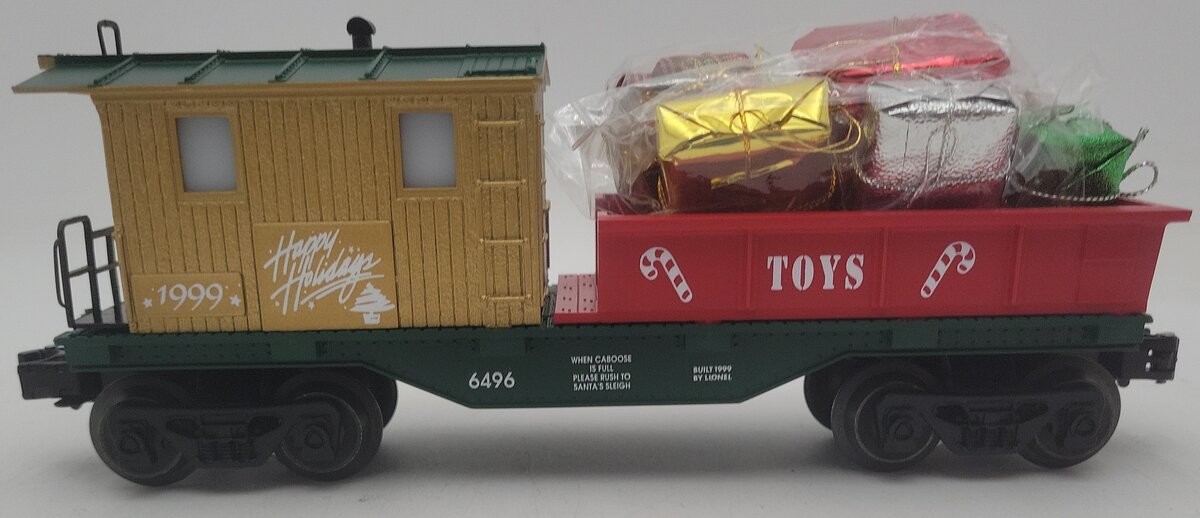 Lionel 6-26519 O Gauge Holiday Work Caboose #6496 EX/Box