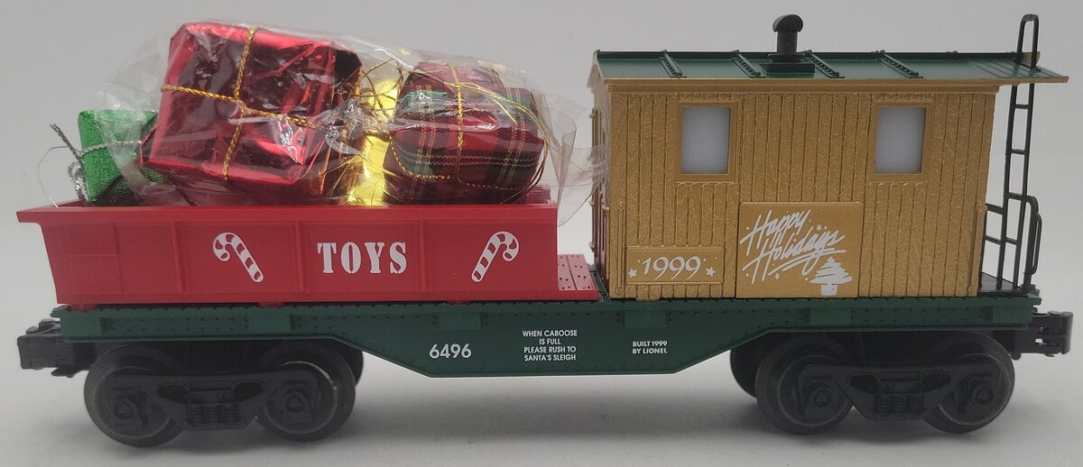 Lionel 6-26519 O Gauge Holiday Work Caboose #6496 EX/Box