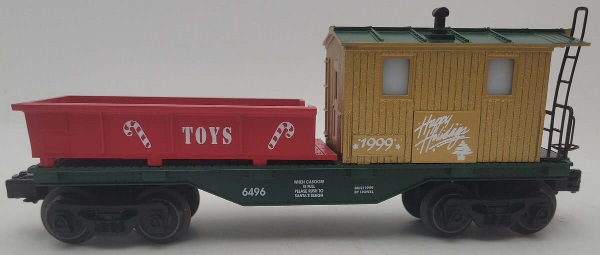 Lionel 6-26519 O Gauge Holiday Work Caboose #6496 EX/Box