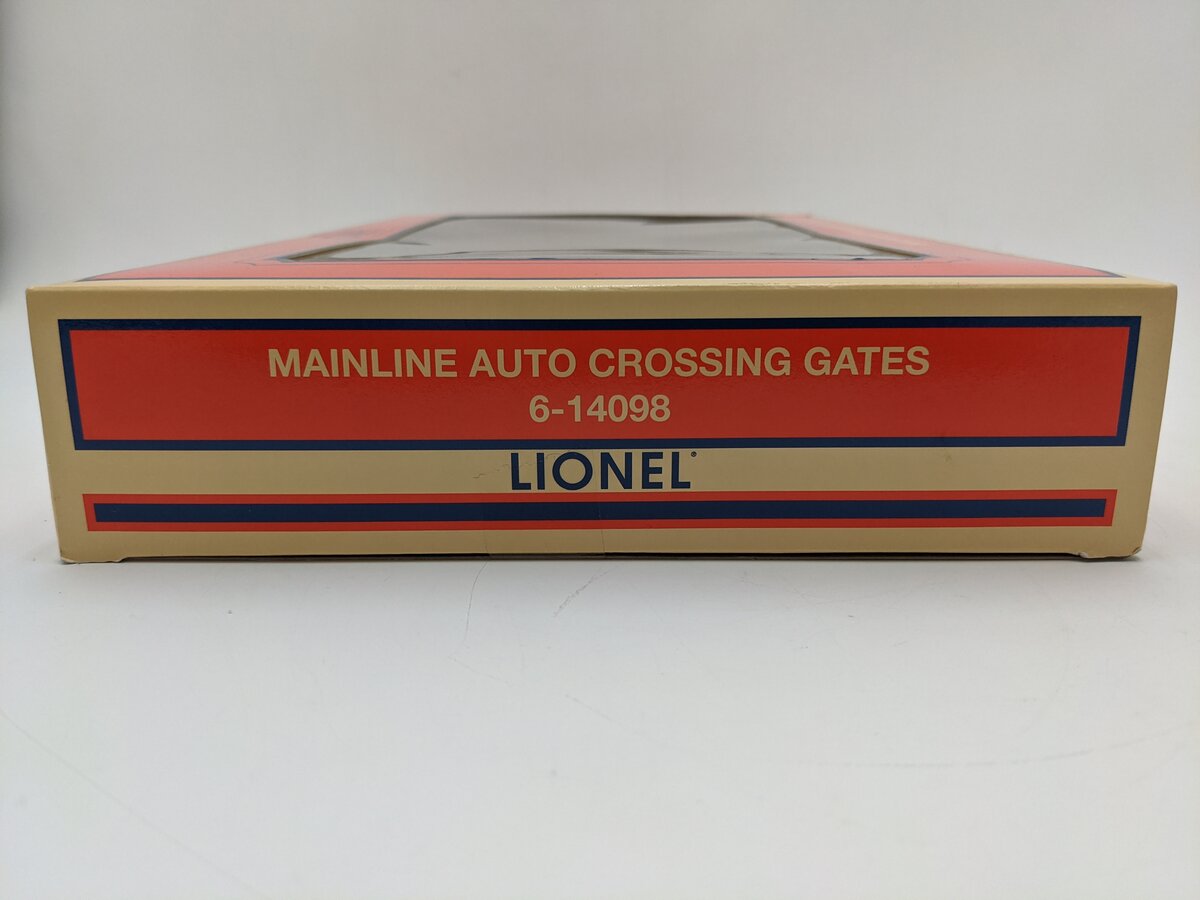 Lionel 6-14098 O Mainline Automatic Crossing Gates (Pair of 2) EX/Box