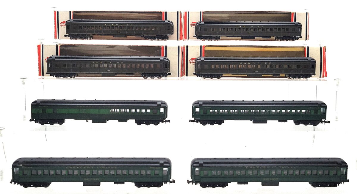Model Power N Scale Assorted Passenger Cars [8] EX