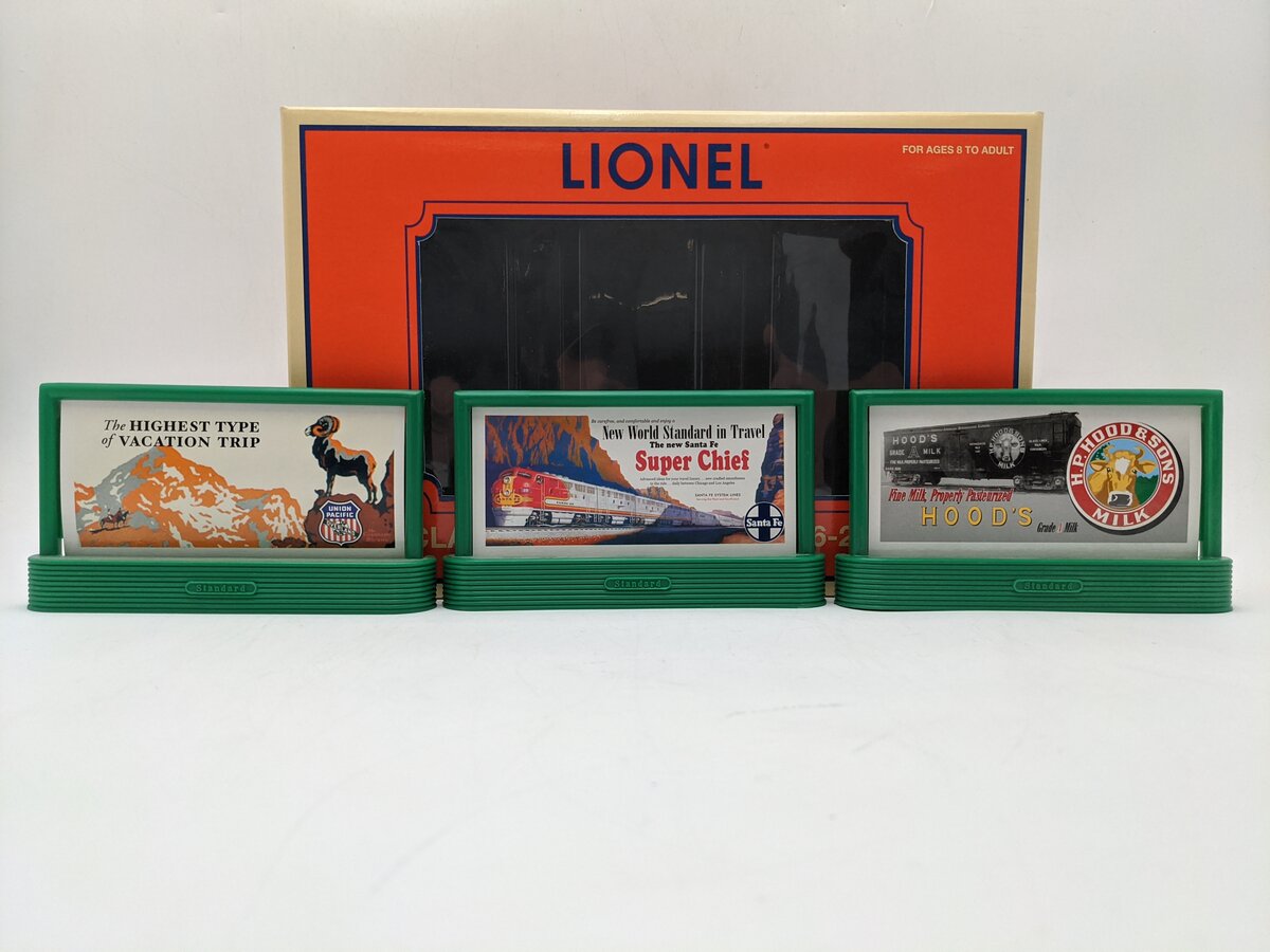 Lionel 6-24187 O Scale Classic Billboard Set EX/Box