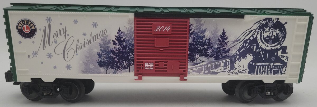 Lionel 6-81733 O Gauge Christmas 2014 Boxcar EX/Box