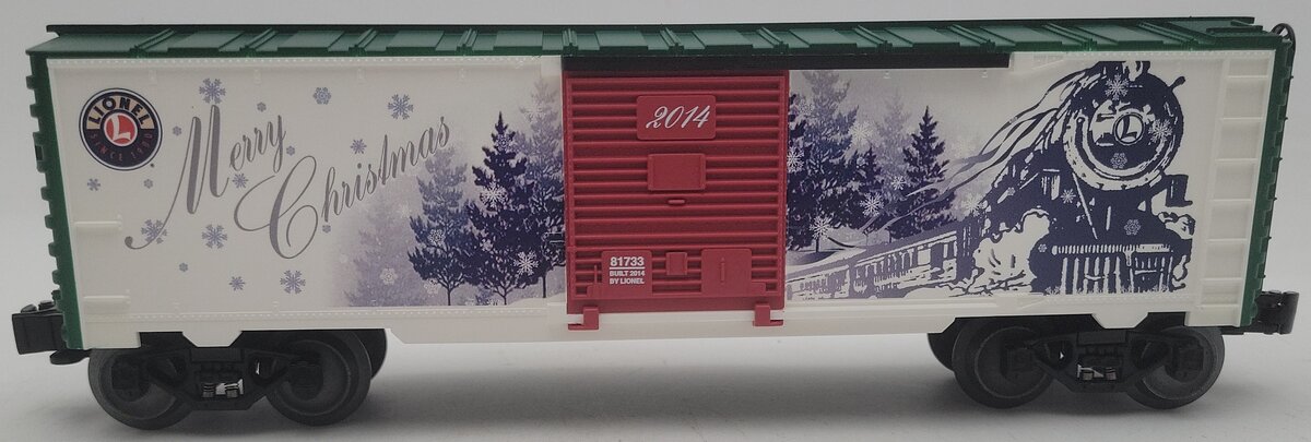 Lionel 6-81733 O Gauge Christmas 2014 Boxcar EX/Box
