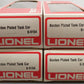 Lionel O Gauge Borden Plated Tank Cars: 6-9154 (4) EX/Box