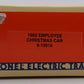Lionel 6-19916 O Gauge 1992 Employee Christmas Boxcar LN/Box