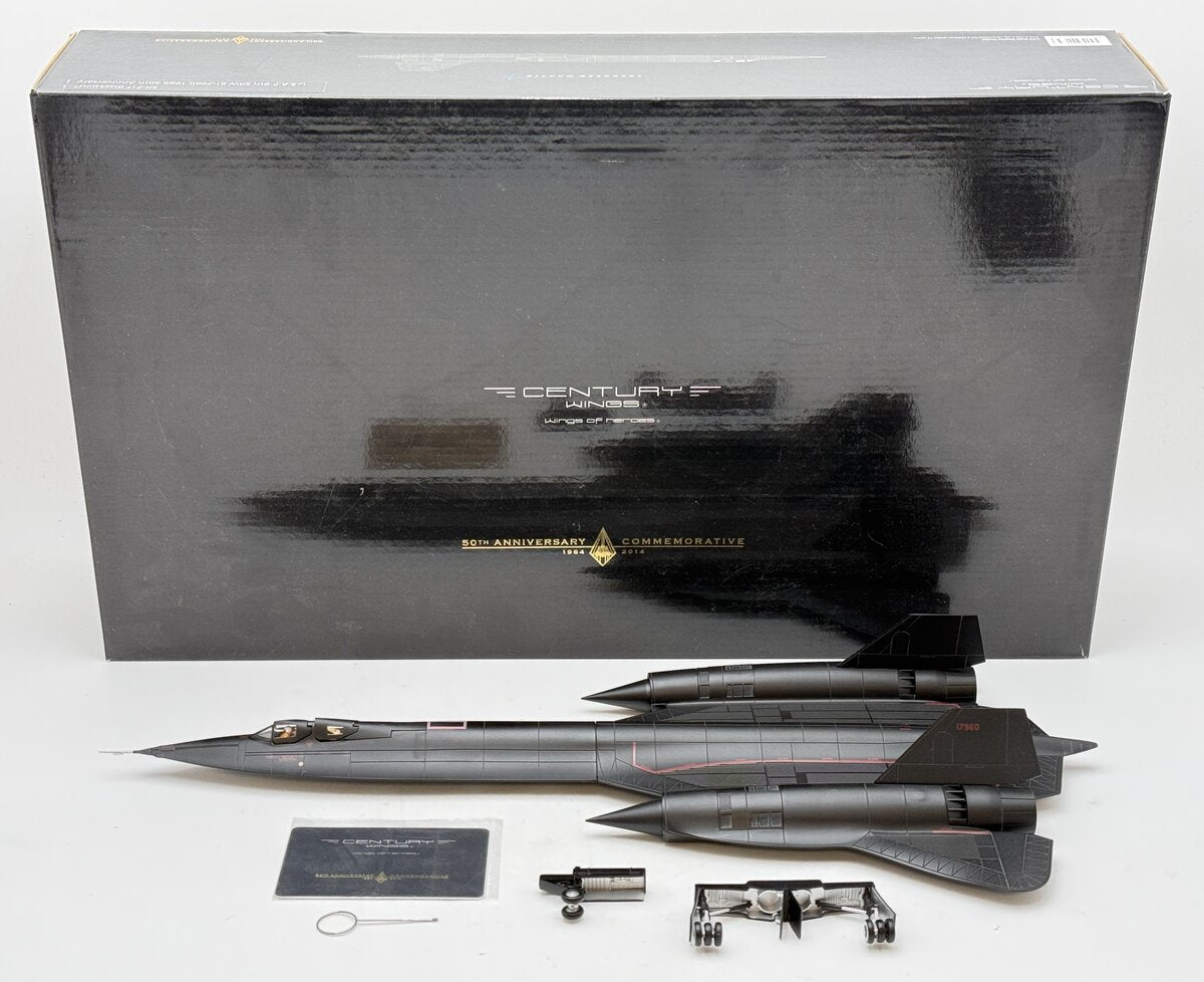Century Wings 001606 1:72 SR-71 Blackbird U.S.A.F 9th SRW 61-7960 1986 LN/Box