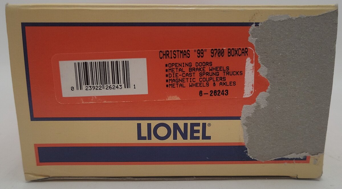 Lionel 6-26243 O Gauge Christmas 