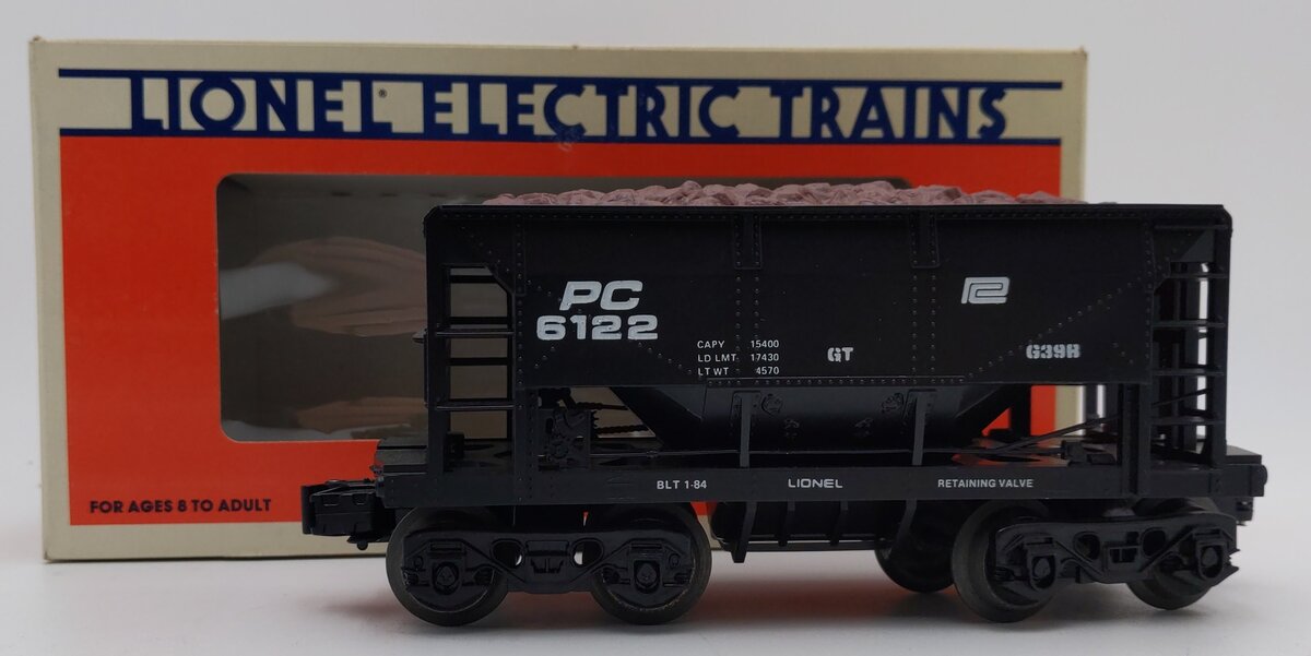 Lionel 6-6122 O Gauge Pennsylvania Central Iron Ore Car LN/Box