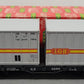 LGB 4069 G Scale Flatcar w/2 Grey LGB Containers EX/Box