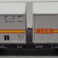 LGB 4069 G Scale Flatcar w/2 Grey LGB Containers EX/Box