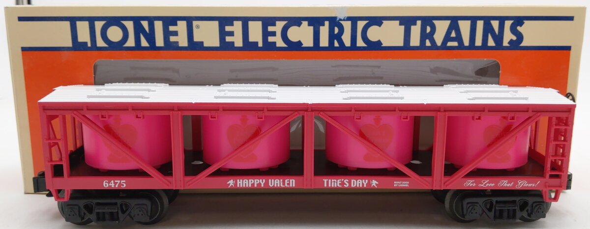 Lionel 6-19480 O Gauge Valentine's Day Vat Car #6475 EX/Box