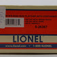 Lionel 6-26367 O Gauge Santa Egg Nog Flatcar w/Container LN/Box