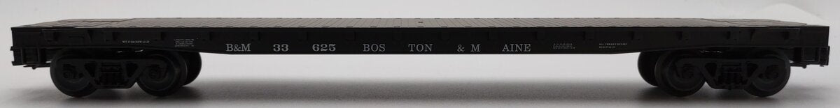 Weaver U2524L O Scale Boston & Maine 50' Flat Car #33625 EX/Box