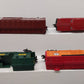 Lionel and Others O Gauge Assorted Freight Cars 9287, 90011, 19808, 1996 [4] EX/Box