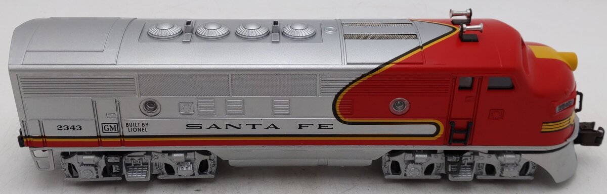 Lionel 6-18128 O Gauge Santa Fe F-3 A Powered Diesel Locomotive #2343 EX/Box