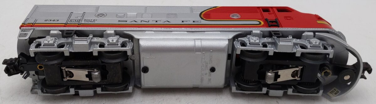 Lionel 6-18128 O Gauge Santa Fe F-3 A Powered Diesel Locomotive #2343 EX/Box