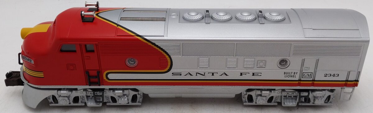 Lionel 6-18128 O Gauge Santa Fe F-3 A Powered Diesel Locomotive #2343 EX/Box