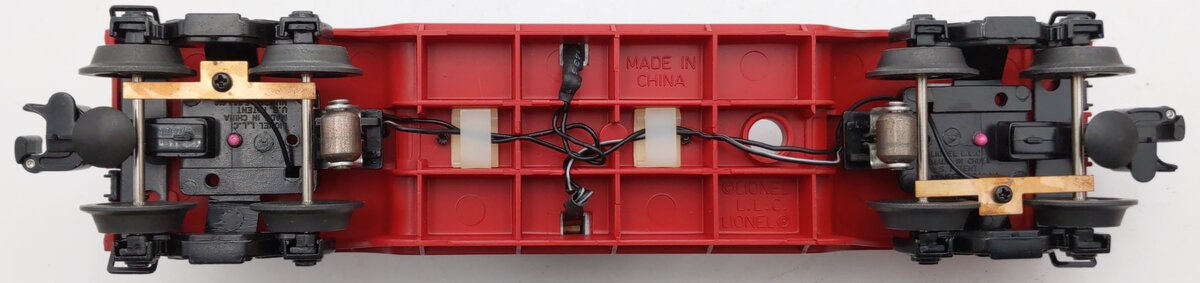 Lionel 6-26809 O Gauge Santas Mobile Lighting Service Extension Searchlight Car EX/Box