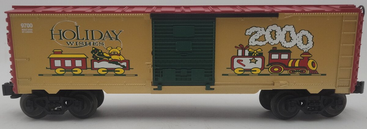 Lionel 6-26272 O Gauge 2000 Christmas Boxcar #9700 EX/Box