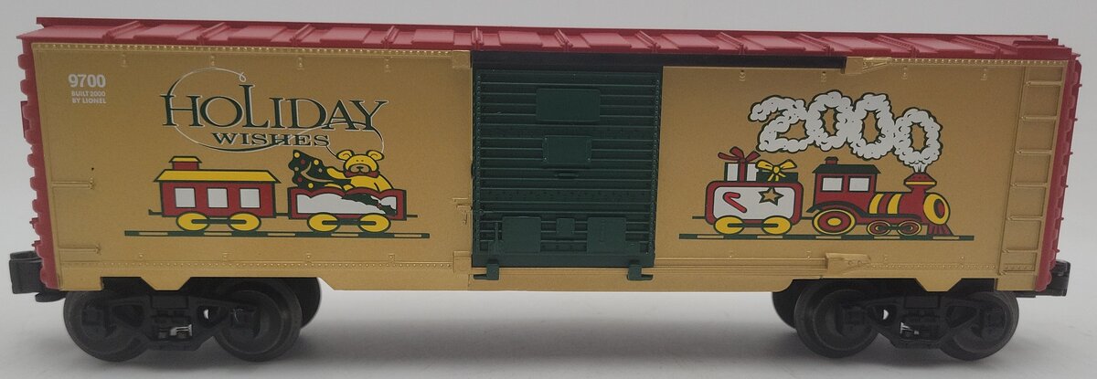 Lionel 6-26272 O Gauge 2000 Christmas Boxcar #9700 EX/Box