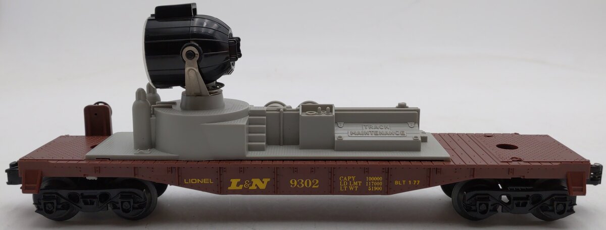 Lionel 6-9302 O Gauge Louisville & Nashville Operating Searchlight Car EX/Box