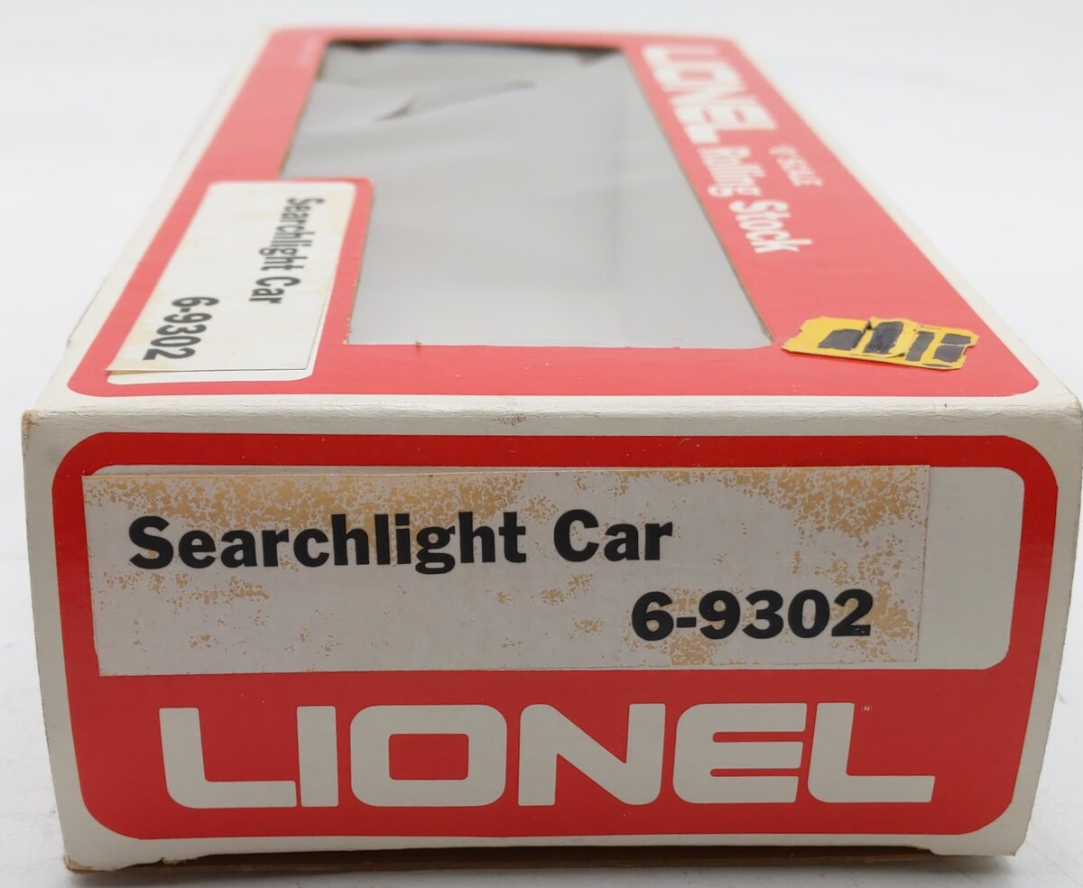 Lionel 6-9302 O Gauge Louisville & Nashville Operating Searchlight Car EX/Box