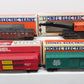 Lionel O Gauge Assorted Freight Cars 9707, 16238, 19402, 19403 [4] EX/Box