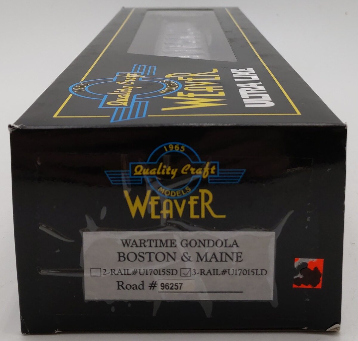 Weaver U17015LD Boston & Maine Wartime Gondola LN/Box