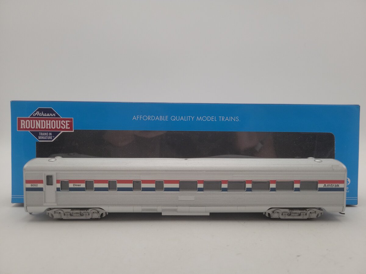 Roundhouse 7947 HO Amtrak Streamline Diner #8052 EX/Box