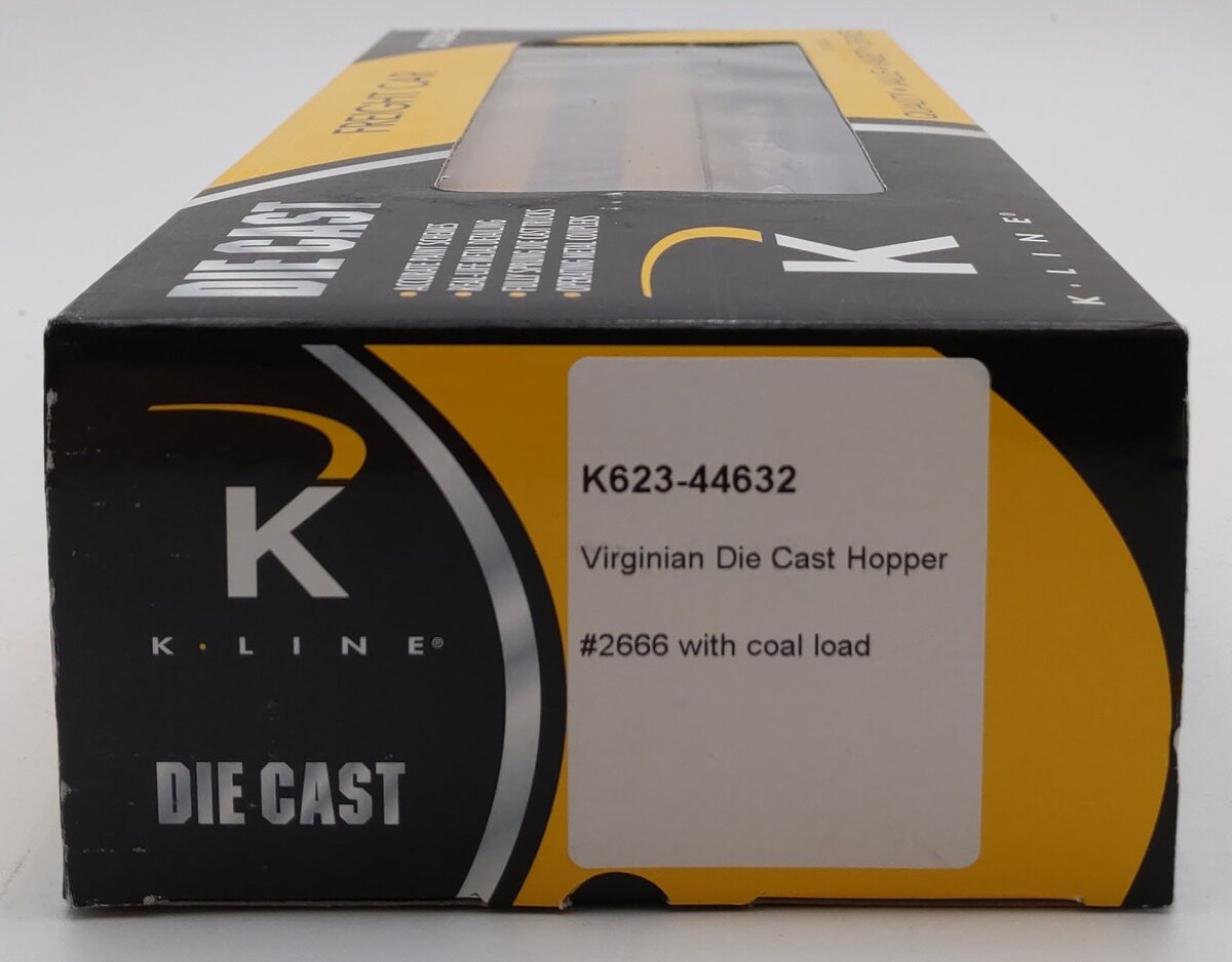 K-Line K623-44632 Virginian Diecast Hopper w/Load LN/Box