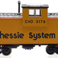 Athearn 75208 HO Scale C&O Chessie System Wide Vision Caboose #3176 LN/Box
