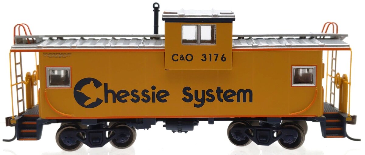 Athearn 75208 HO Scale C&O Chessie System Wide Vision Caboose #3176 LN/Box