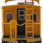 Athearn 75208 HO Scale C&O Chessie System Wide Vision Caboose #3176 LN/Box