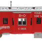 Athearn 74712 HO Scale Chessie/B&O Bay Window Caboose #C-3025 LN/Box