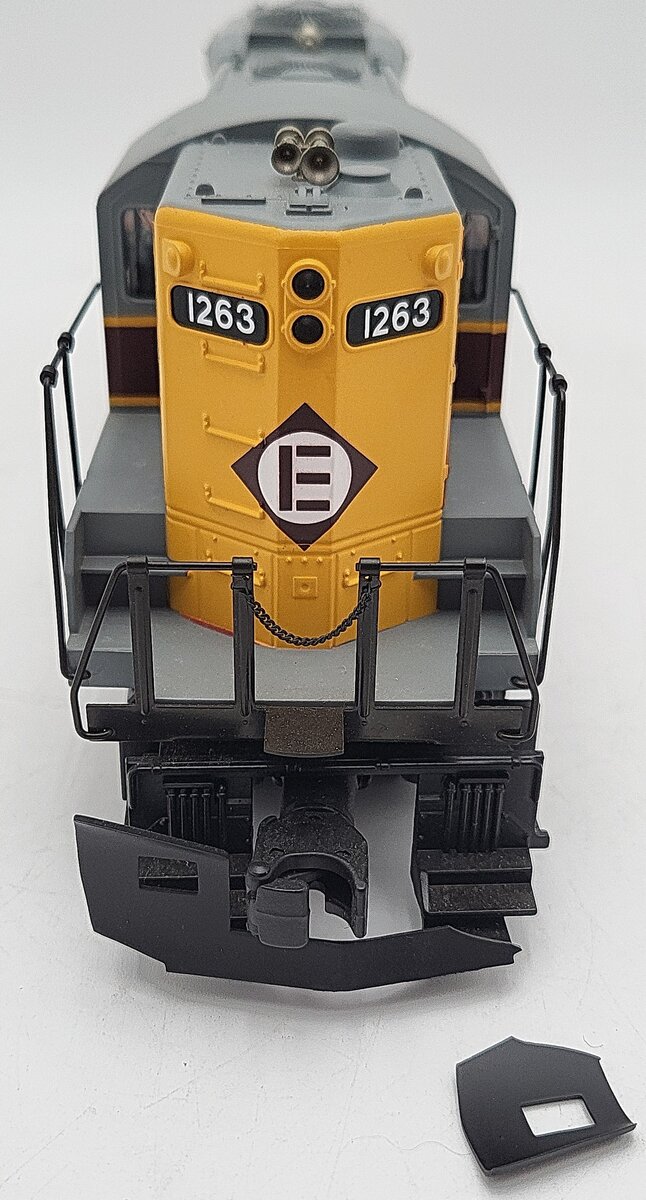MTH 20-2173-1 O Erie-Lackawanna GP9 Diesel Engine w/PS1 #1263 EX