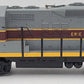 MTH 20-2173-1 O Erie-Lackawanna GP9 Diesel Engine w/PS1 #1263 EX