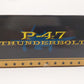 Motor Max 76316 1:48 Scale P-47 Thunderbolt Green W/Star Diecast Replica EX/Box