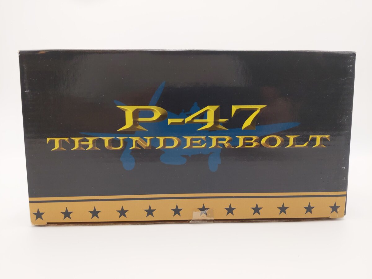 Motor Max 76316 1:48 Scale P-47 Thunderbolt Green W/Star Diecast Replica EX/Box