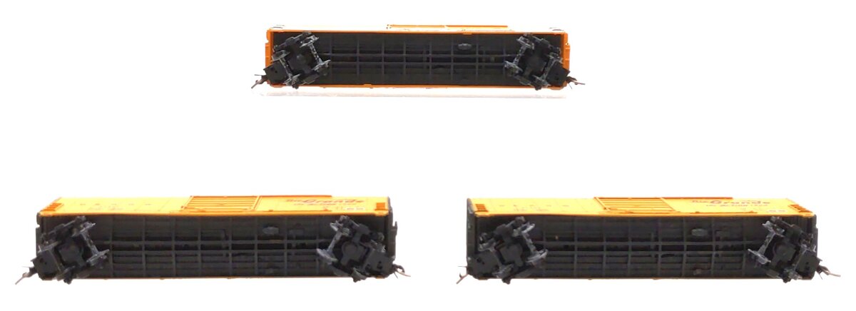 Con-Cor 0001-008817 N Rio Grande 50' Boxcars (Pack of 3) EX/Box